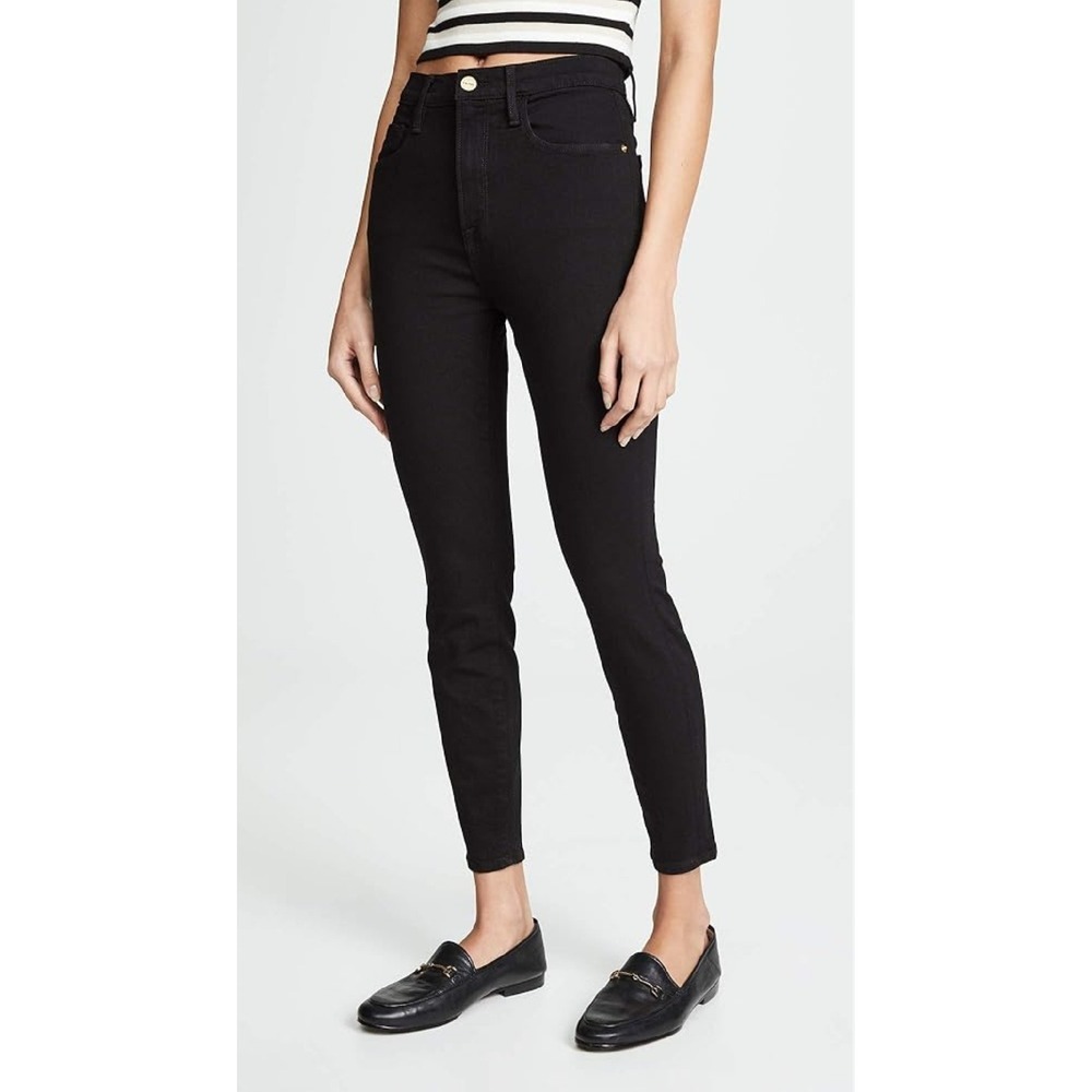Frame Denim Women's Black Skinny Jeans